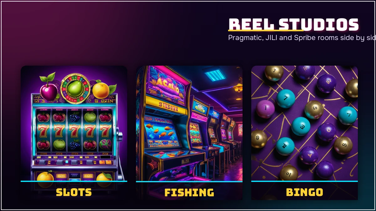 PlayinMatch com slots rooms from Pragmatic, JILI and Spribe